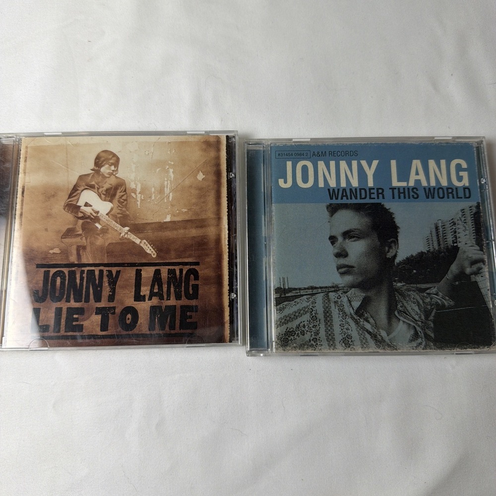Jonny Lang : Lie to Me + Wander This World 2 CD 💿